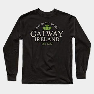 Irish Claddagh Galway Ireland Long Sleeve T-Shirt